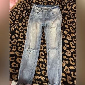 BDG Twig Grazer High Rise Distressed Raw Hem Jeans Sz. 25